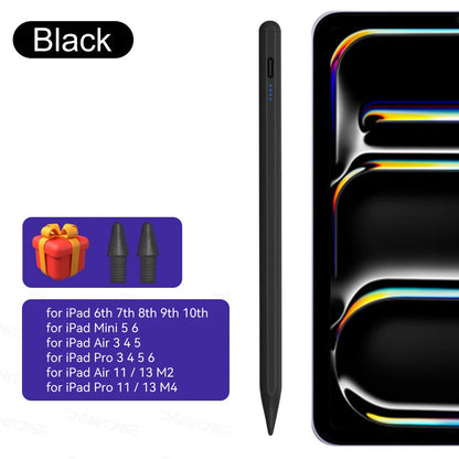 For iPad Pencil 2025 M3 Stylus Pen for Air 6 M2 Pro M4 M5 with Palm Rejection for iPad Pro 11 12.9 13 7/8/9/10/11th mini5 6 7 ﻿