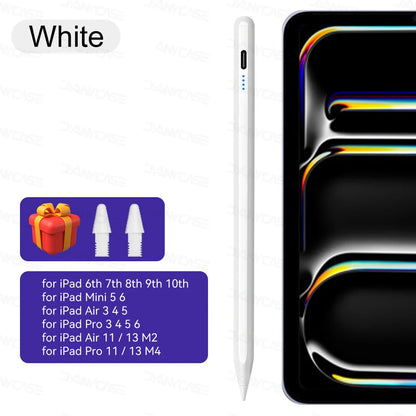 For iPad Pencil 2025 M3 Stylus Pen for Air 6 M2 Pro M4 M5 with Palm Rejection for iPad Pro 11 12.9 13 7/8/9/10/11th mini5 6 7 ﻿