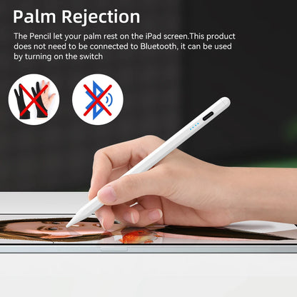 For iPad Pencil 2025 M3 Stylus Pen for Air 6 M2 Pro M4 M5 with Palm Rejection for iPad Pro 11 12.9 13 7/8/9/10/11th mini5 6 7 ﻿
