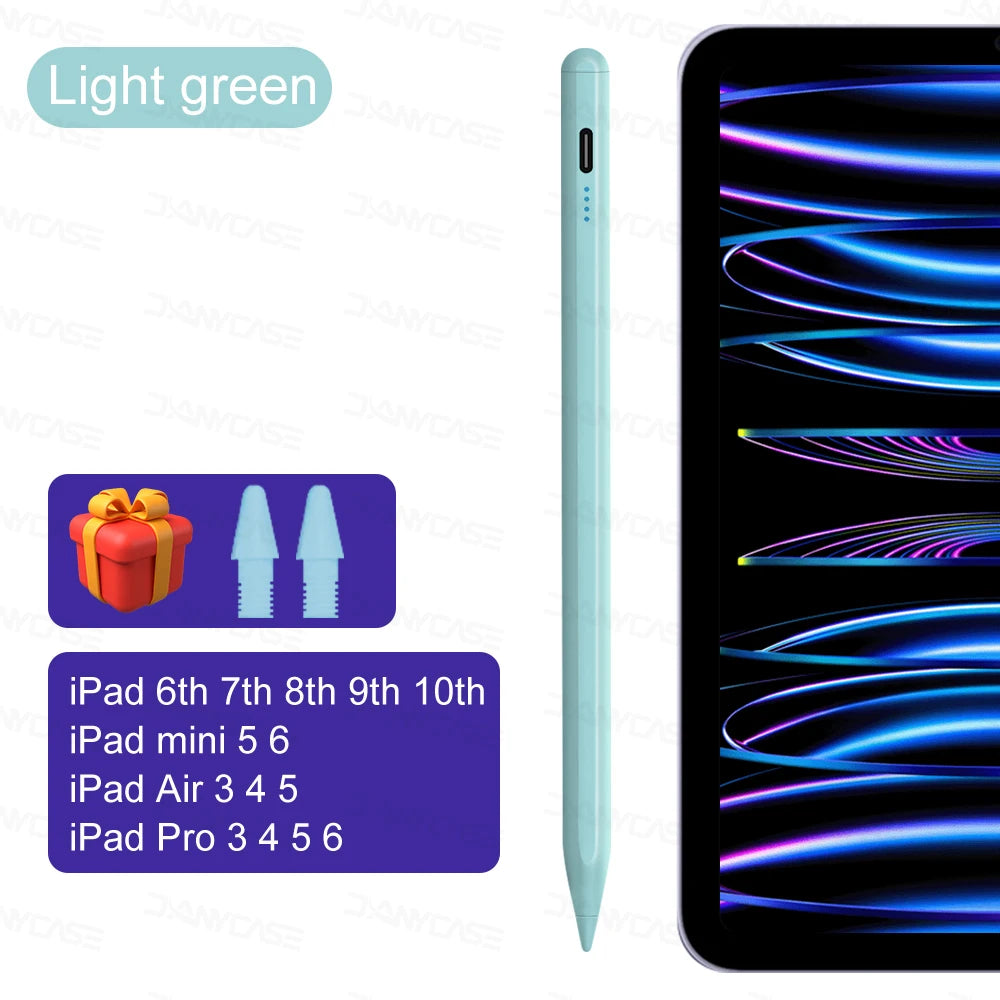 For iPad Pencil 2025 M3 Stylus Pen for Air 6 M2 Pro M4 M5 with Palm Rejection for iPad Pro 11 12.9 13 7/8/9/10/11th mini5 6 7 ﻿