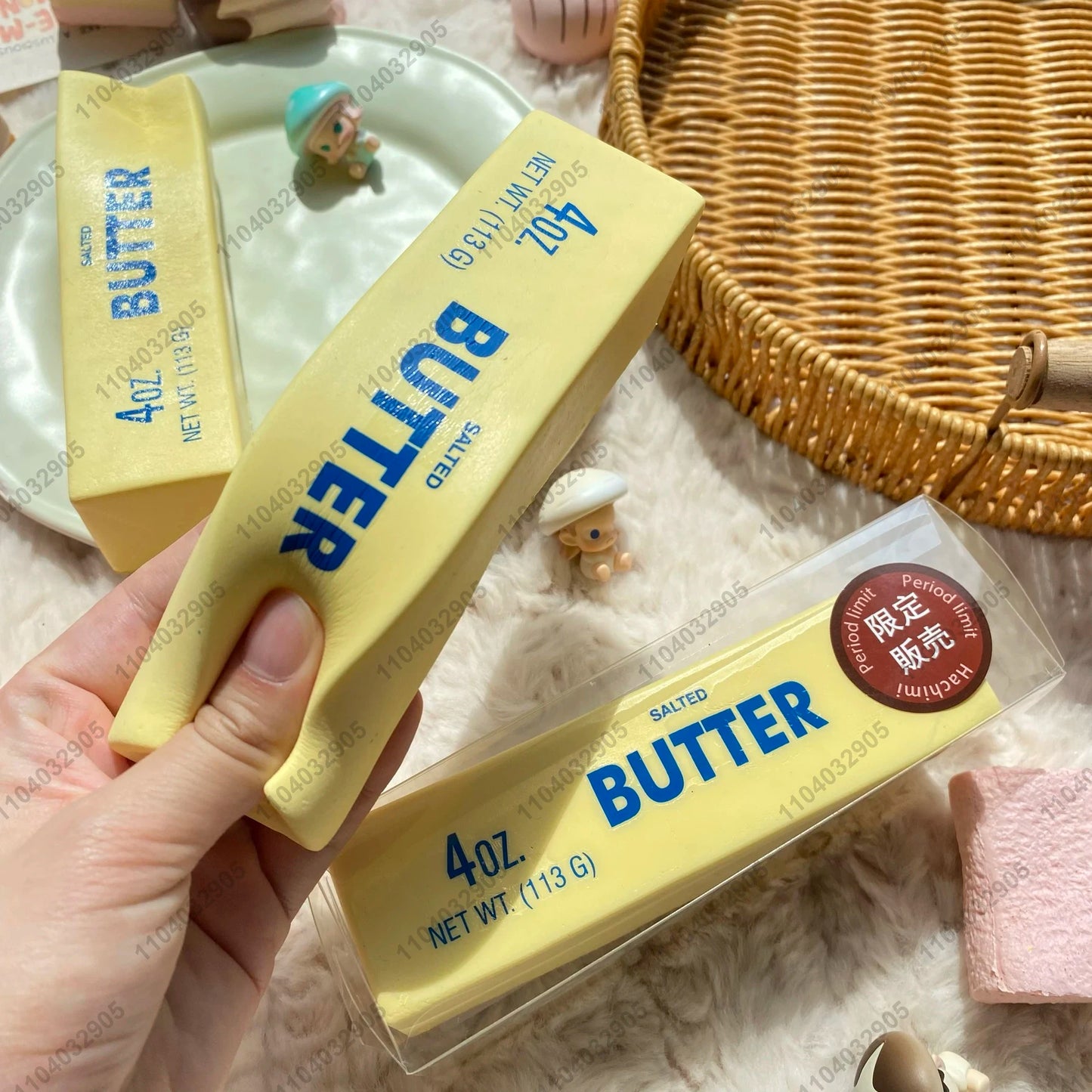 Butter Stick Squishy Toy  Fidget -Anti Stress Release Hand Relax Gift Toy