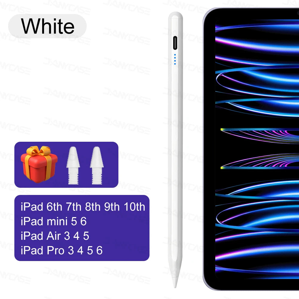 For iPad Pencil 2025 M3 Stylus Pen for Air 6 M2 Pro M4 M5 with Palm Rejection for iPad Pro 11 12.9 13 7/8/9/10/11th mini5 6 7 ﻿
