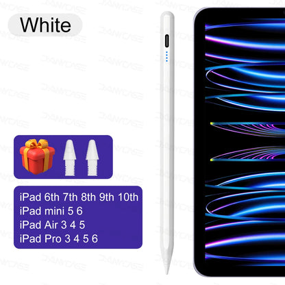 For iPad Pencil 2025 M3 Stylus Pen for Air 6 M2 Pro M4 M5 with Palm Rejection for iPad Pro 11 12.9 13 7/8/9/10/11th mini5 6 7 ﻿