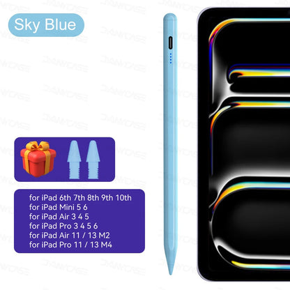 For iPad Pencil 2025 M3 Stylus Pen for Air 6 M2 Pro M4 M5 with Palm Rejection for iPad Pro 11 12.9 13 7/8/9/10/11th mini5 6 7 ﻿