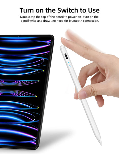 For iPad Pencil 2025 M3 Stylus Pen for Air 6 M2 Pro M4 M5 with Palm Rejection for iPad Pro 11 12.9 13 7/8/9/10/11th mini5 6 7 ﻿